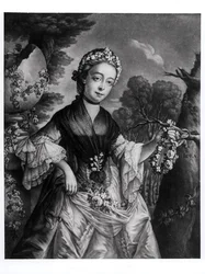 Elizabeth Chudleigh (1720-88) condesa de Bristol y duquesa de Kingston